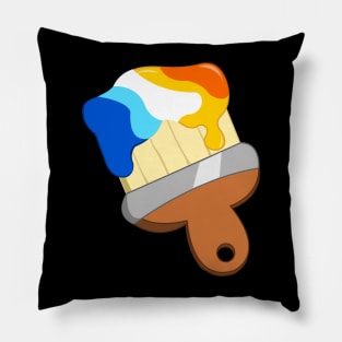 Pride Paintbrush Pillow