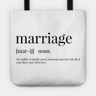 Marriage Definition Tote