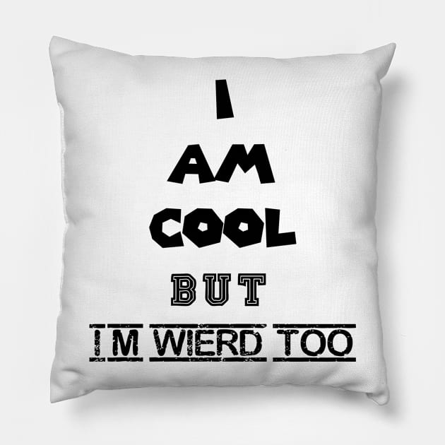 I am cool Pillow by simo684g