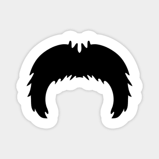 Mustache Mania - The Shaggy Horseshoe Magnet