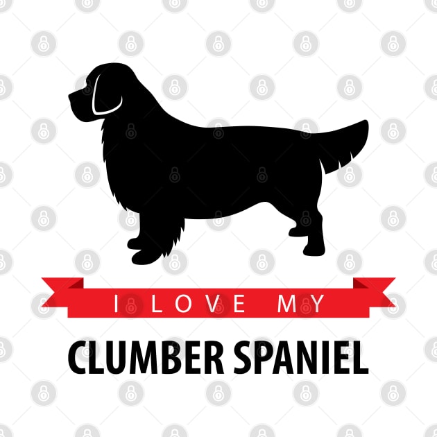 I Love My Clumber Spaniel by millersye