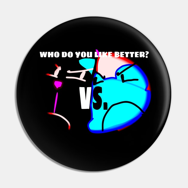 BADDY VS. HENRY Pin by Baddy's Shop