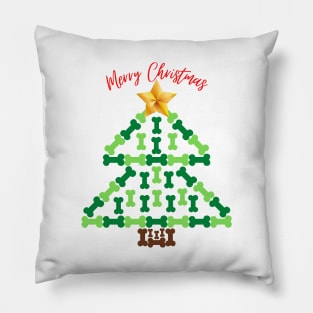 Westie Christmas Tree Dog Pillow