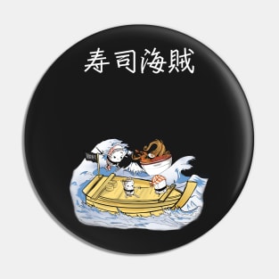 Sushi pirates - Sushi kaizoku black Pin