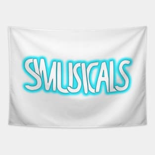 Simusicals Logo Glowing Tapestry