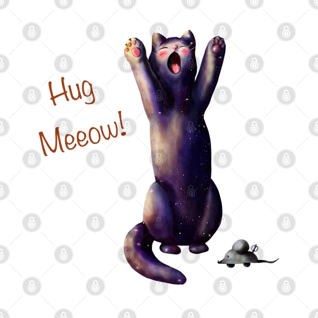 Hug me cute cat. by Sitenkova