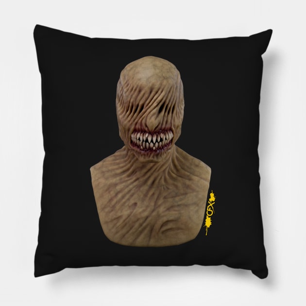 Boogeyman Jaundice with Sharp Teeth Pillow by CFXMasks