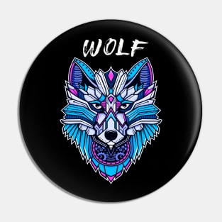 Wolf Animal Lover Pin