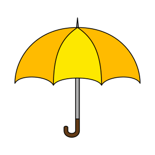 Yellow Umbrella T-Shirt