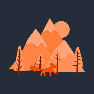 Fox In The Wild T-Shirt