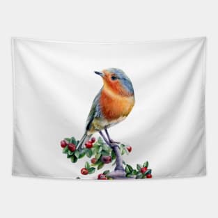 Cute little bird Tapestry