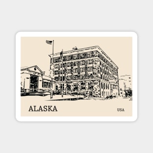Alaska USA Magnet