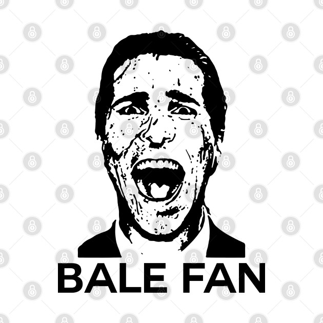 I Am Hardcore Christian (in front ) Bale Fan (in back ) by TrikoNovelty