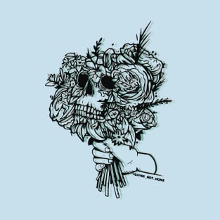 Flower skull T-Shirt