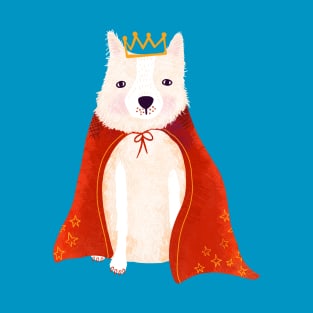 King Sammie - Samoyed Art Drawing T-Shirt