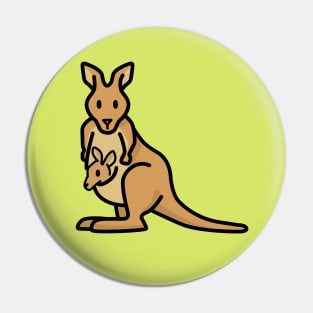 Kangaroo Pin