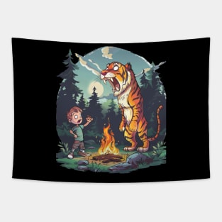 Calvin and Hobbes Miraculous Masterpieces Tapestry