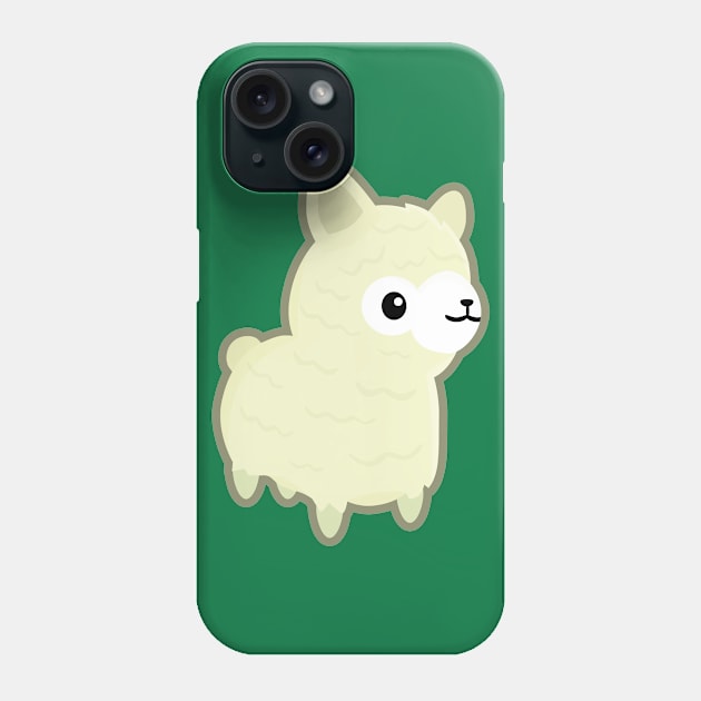 Kawaii Alpaca Phone Case by KawaiiNir