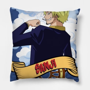 One piece anime - Vinsmoke Sanji Pillow