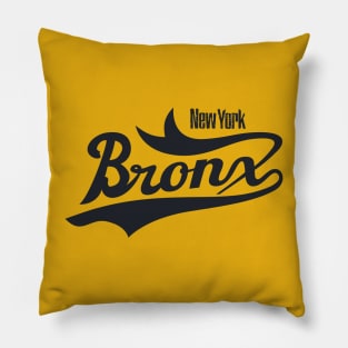 New York Bronx - New York Bronx Schriftzug - Bronx Logo Pillow