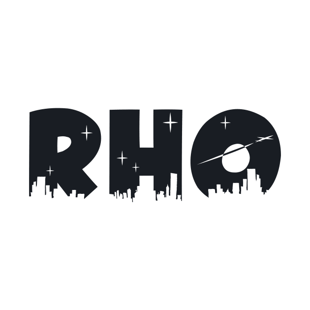 Rho Cityscape Letters by Rosemogo