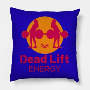 Funny Energy Drink-Fitness Deadlift Workout Pillow