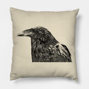 Crow Pillow