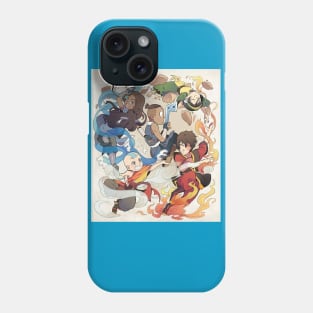 the avatar friends Phone Case