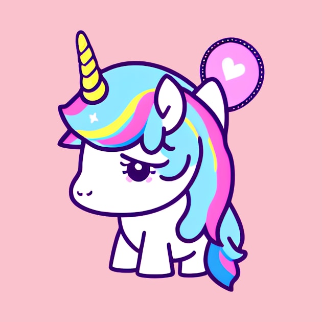 A CUTE KAWAI Unicorn by mmamma030