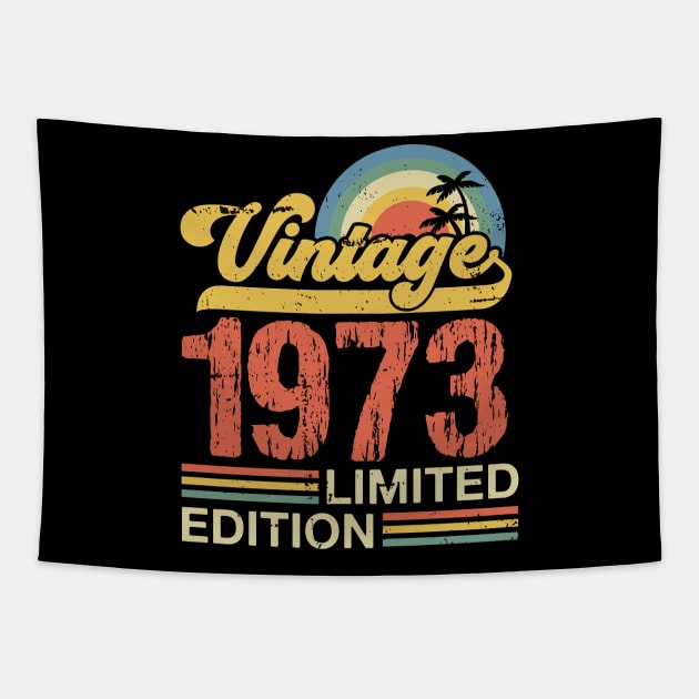 Retro vintage 1973 limited edition Tapestry by Crafty Pirate 