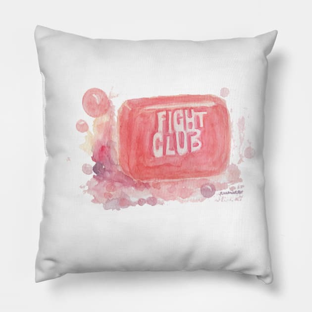 Fight Club: Mischief. Mayhem. Soap, Pillow by killeunice