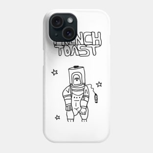 Astronaut Logo with black lines Phone Case