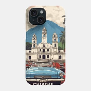 Tapachula Chiapas Mexico Travel Vintage Poster 2 Phone Case