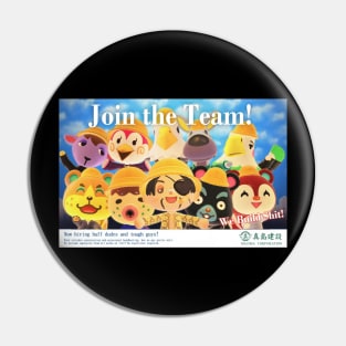 JOIN THE TEAM! Pin