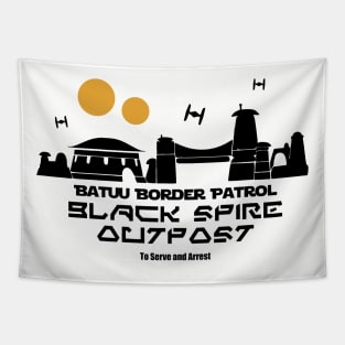 Black Spire Outpost Border Patrol Tapestry