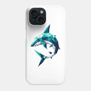 Geometric Shark 1 Phone Case