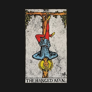 The Hanged Man tarot card (distressed) T-Shirt