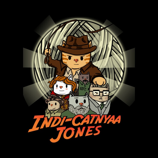 Indi-catnyaa Jones by Deduder.store