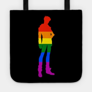 Gay Flag Lance McClain Tote