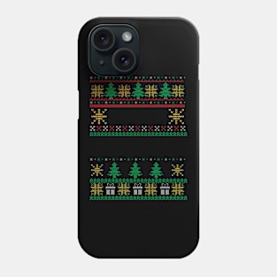 ugly sweater Phone Case