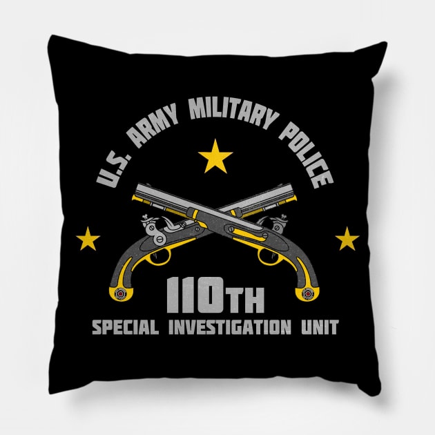 Reacher 110th Special Investigation Unit mk3 Eye Voodoo Pillow by eyevoodoo