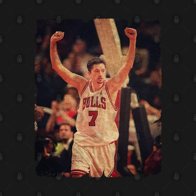 Toni Kukoc #7 in Chicago Bulls by Wendyshopart