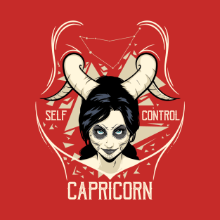 Zodiac Signs: Capricorn - The Goat T-Shirt