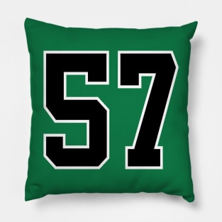 Number 57 Pillow