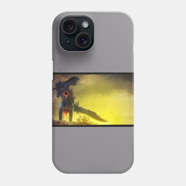 The Ringed Knight Phone Case by Floyd