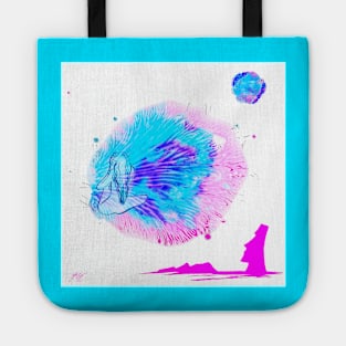 Fade to Plasma 1 Color Reverse Tote