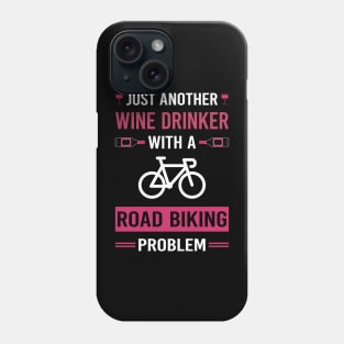 Wine Drinker Road Biking Phone Case