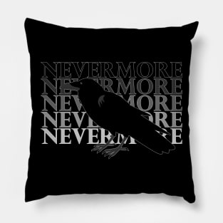 Quoth the Raven 'Nevermore' Pillow