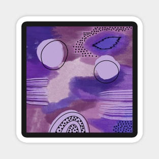 Abstract Pattern 5 Magnet