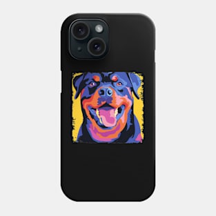 Rottweiler Pop Art - Dog Lover Gifts Phone Case